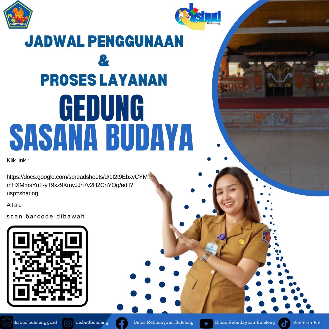 Jadwal Penggunaan & Proses Layanan Gedung Sasana Budaya