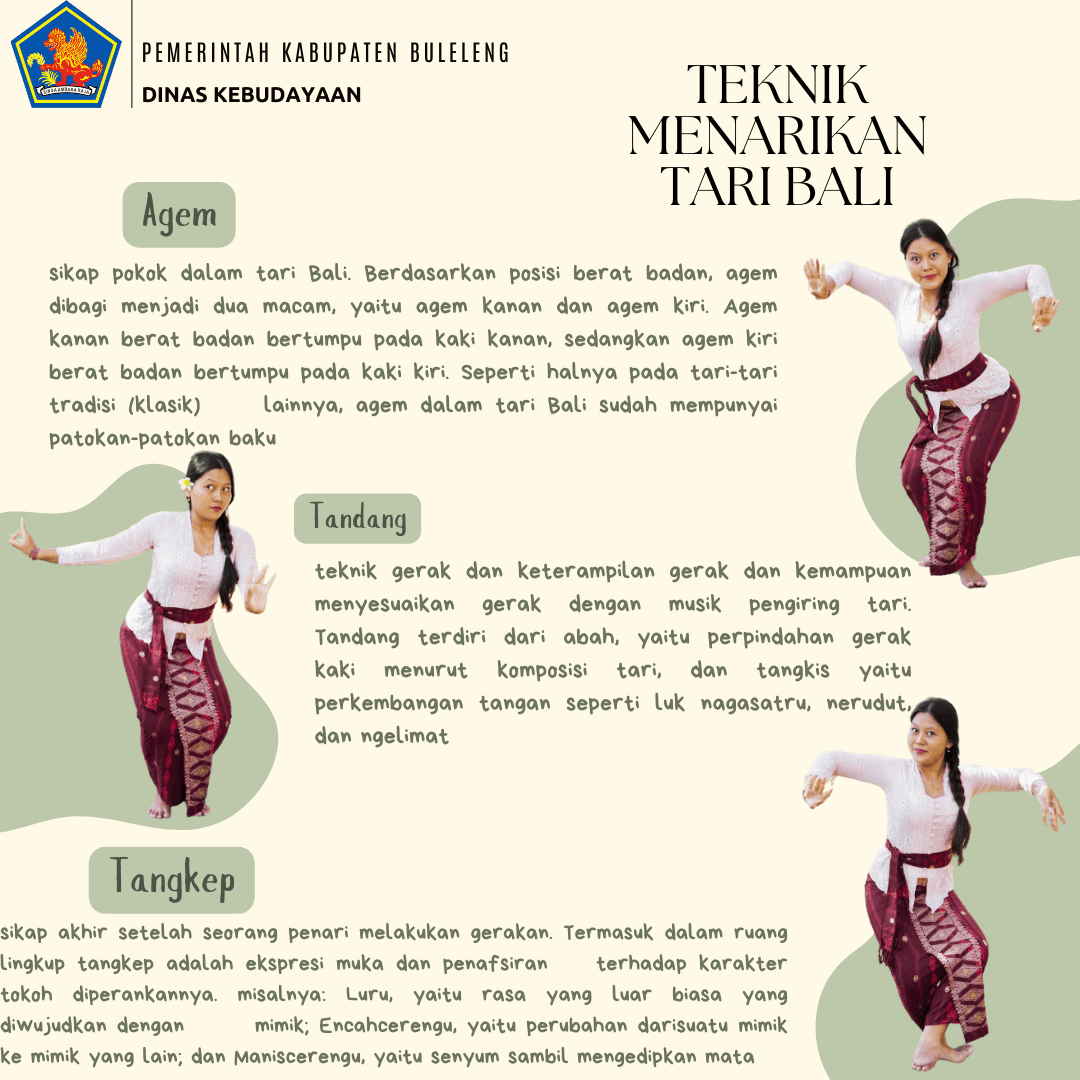 Teknik Menarikan Tari Bali