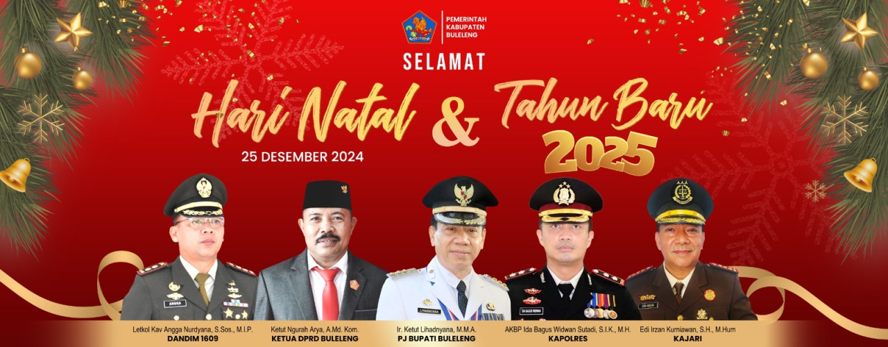 Ucapan Natal dan Tahun Baru 2025